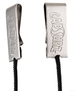 Closeup of Capsurz® Cap Retainer wind clips