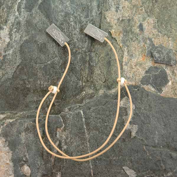 Capsurz® Prevent Your Hat From Blowing Off In the Wind Sand Cord With Black Nylon Beads